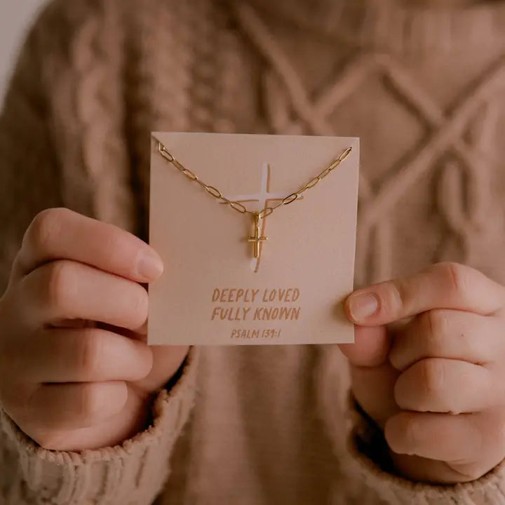 Deeply Loved, Fully Known Charm Necklace